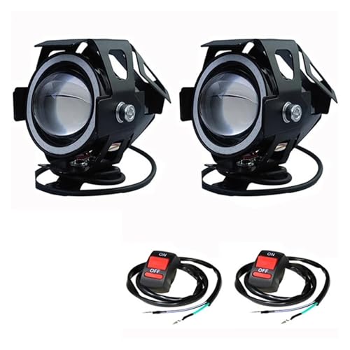 Faro LED para motocicleta antiniebla ideal para rutas nocturnas y viajes de aventura en carretera