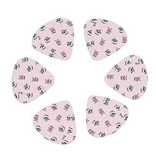Lot de 12 médiators pour guitare basse électrique acoustique et électrique Motif animaux de la ferme - Les Beatles, Paul McCartney, John Lennon, RIngo Starr, George Harrison Lot de 12 médiators pour guitare basse électrique acoustique et électrique Motif animaux de la ferme – Image 2