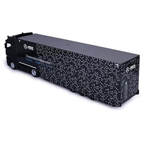Bburago Actros Gigaspace Car Transporter 1/43 miniatura 6