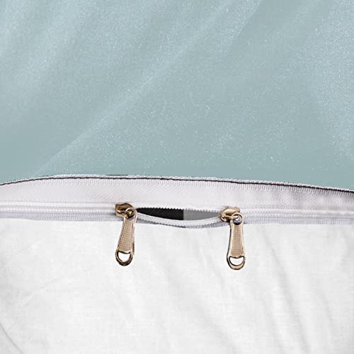Housse de couette motif vache avec taie d'oreiller lit