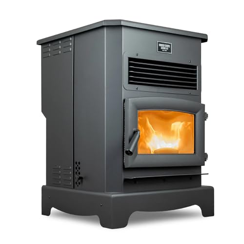 US Stove 3,000 Sq. Ft. Pellet Stove, WiFi, 170lb Hopper