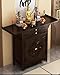 FJRCHYQQ Buddhist Altar, Altar Cabinet, Shrine Altar, Meditation Altar Table, Personal Shrine Altar Table, Easy Assembly, for Living Room, Bedroom, Office(Walnut Color,47.2inch/120cm)