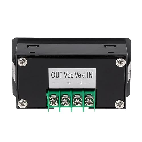 Ampèremètre voltmètre DELURA 0-90V mesureur de capacité batterie compact