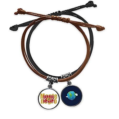 Pulsera de cuero de Montenegro ideal para lucir en viajes y eventos