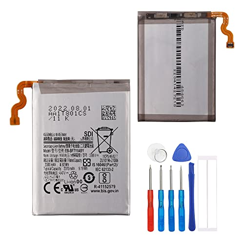 E-YIIVIIL Replacement Battery EB-BF711ABY Compatible with Samsung Galaxy Z Flip 3 5G SM-F711U Main Battery with Tools