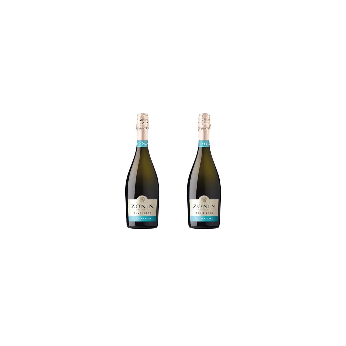 Experience Zonin Cuvée Zero: Indulge in Non-Alcoholic Italian Sparkle - Buy Your Pack of 2 Today – Zonin