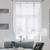 [Raffrollo Style]: Dieser Vorhang hat eine große Breite und es stehen viele Größen zur Auswahl, die Ihren persönlichen Bedürfnissen entsprechen können. Geeignet für Fenster in Küche, Schlafzimmer, Wohnzimmer, Wohnzimmer, Familienzimmer, Spielzimmer, Arbeitszimmer, Esszimmer.