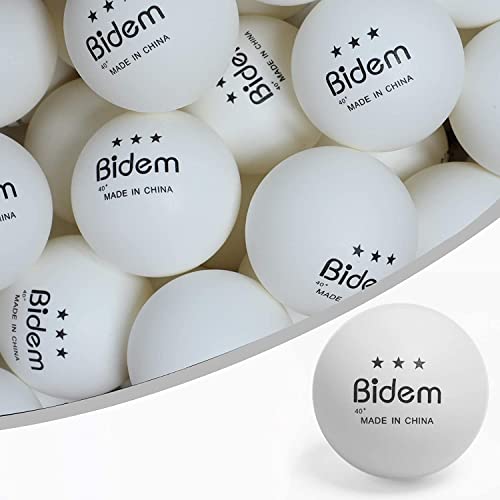 Bidem Ping Pong Balls, Advanced 3-Star Table Tennis Balls, Bulk Ping Pong Balls For Competition And Training,Pack Of 60 (White) #TOP15
