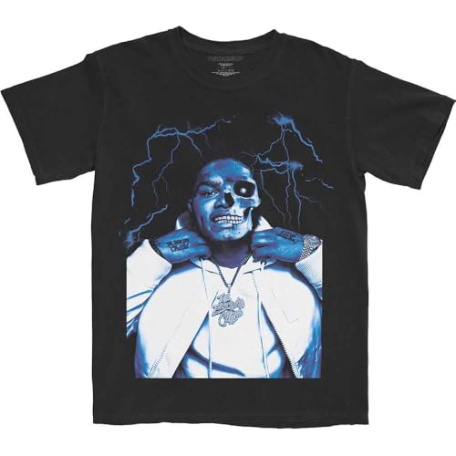 T-Shirt Nocap Half Skele Rock Off en coton haut de gamme avec finitions soignées