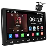 [9インチ] ATOTOZONE A5L Androidナビ2DINディスプレイオーディオ、Wi-Fi/Bluetooth/USB、ワイヤレスCarPlay&Android Autoカーオーディオ、GPS追跡、内蔵 24EQ＆アンプ、音声・映像再生、OTAアップデート、HD LRV、バックカメラ搭載