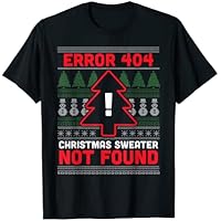 Error 404 feo suéter de Navidad no encontrado - Computer Nerd