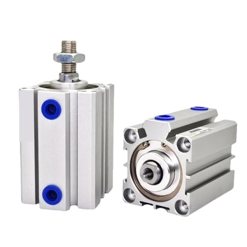 Cylindre pneumatique compact double action SDA32 robustesse en aluminium - 2