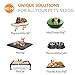 K&H Pet Products Thermo Mod Kitty Shelter Heated Outdoor Cat House for Outside Pets in Winter, Insulated, Waterproof, Heated Floor, Washable Cover, Safety Listed - Small 21 X 14 X 13in Tan 20W