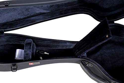 Crossrock 4/4 Classical Guitar Case, Lightweight Ultra Fiberglass Backpack Case, Weight Only 5.7Lb In Black (Crf5000Cbk) #TOP4
