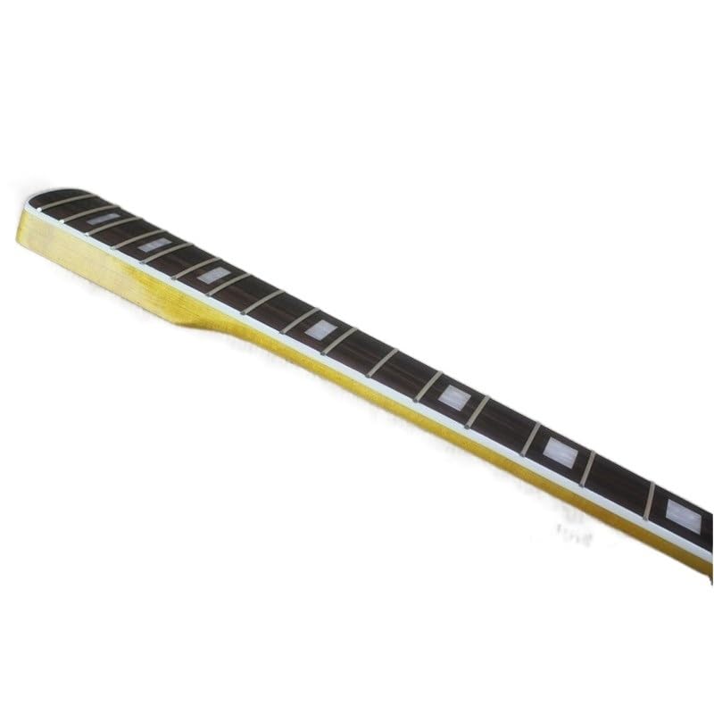 20 tasti in acero basso elettrico manico in palissandro fingeboard vernice gialla accessori for strumenti musicali Guitarra