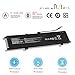 MULS BTY-M55 90Wh Laptop Battery Replacement for MSI Alpha 15 A3DDK A4DEK B5EEK B5EX MSI Alpha 17 B5EEK MSI Pulse GL66 12UGK MSI Sword 15 A11UG 925QA055H 4ICP5/63/133 5845mAh 15.4V