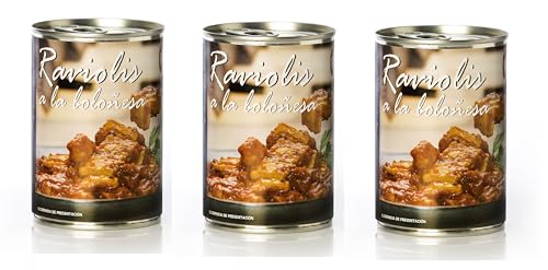 3 x Ravioli Boloñesa Polgri 390 grs. x 3 unds.