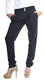 Verschluss: Reißverschluss Mazine Damen Hose Chino Polina dunkelblau/night, Größe:29L32