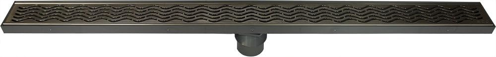 37240 Plus Wavy Design Grate, 4-Feet
