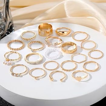 Een Stuk 1Mm Breedte Gouden Ringen Mode Eenvoudige... – Grandado