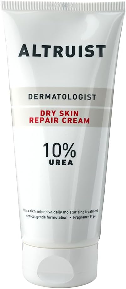 Dermatologist Dry Skin Repair Cream 10% Urea – Medical grade moisturiser with Glycerin and Urea by Dr Andrew Birnie, suitable for sensitive skin – 200 ml