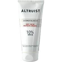 ALTRUIST. Dermatologist Dry Skin Repair Cream 10% Urea   Medical grade moisturiser with Glycerin and Urea by Dr Andrew Birnie, suitable for sensitive skin   200 ml