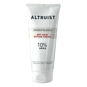 ALTRUIST. Dermatologist Dry Skin Repair Cream 10% Urea Medical grade moisturiser with Glycerin and Urea by Dr Andrew Birnie, suitable for sensitive skin 200 ml