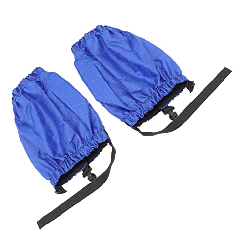 VANZACK 1 Pair Thermal Leg Gaiters Waterproof Hiking Leg Gaiters for Snowshoeing Anti-Sand Shoes Covers Adjustable Buckle Outdoor Activities Supplies
