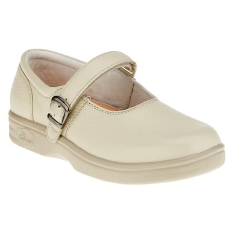Dr. Comfort Merry Jane Women's Dress Shoe Beige - 7.5 Extra Wide Cover
