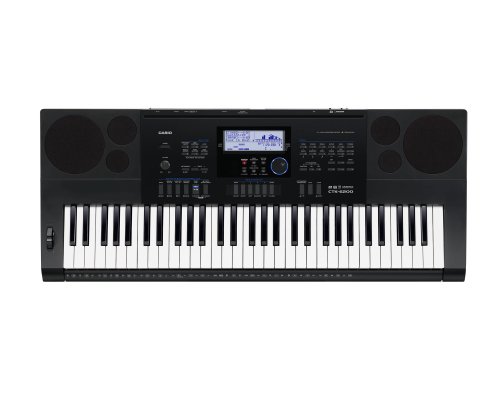 Image of Casio Inc. CTK6200 EPA 61-Key Premium Keyboard Package with Headphones, Stand, Power Supply, 6-Foot USB Cable and eMedia Instructional Software