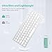 SPARIN Bluetooth Keyboard for Samsung Galaxy Tab A11 Plus/A9 Plus/S11/S10 FE/S10+/S6 Lite, Wireless Keyboard for Android, Windows,Samsung Tablet, PC, Phone-Ergonomic, Lightweight, Ultra-Slim-Grey