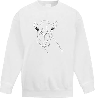 Azeeda 'Camel Face' Kid's Sweatshirt/Jumper (14-15 Years) (KW00058752)