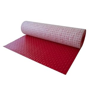 GURU USA G-Flex Uncoupling Membrane, Waterproof Membrane for Tile Vapor Barrier, Waterproofing Membrane for Shower & Bathroom Flooring Underlayment, 1 x 14 m (150 ft²) Roll
