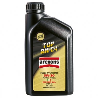 Olio axs 5w30 top rn c4 da 1 litro acea c4 mb
