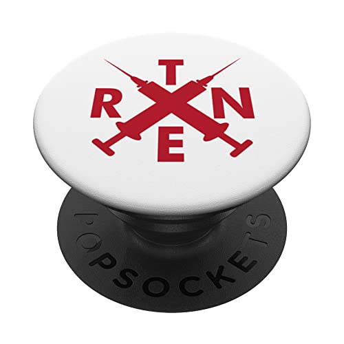 Tren Funny Bodybuilding Gym Powerlifting Fitness Design Jim PopSockets Swappable PopGrip, Black