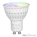 Produktbild Mi-Light LED-Spots und Fernbedienung für kabellose Steuerung, 2,4 GHz, RF, Touch-Panel, 4 W, Farbwechsel-LEDs, GU10, voll dimmbar von Warmweiß 2700 K bis Kaltweiß 6500 K, CCT, gu10, 4.0 wattsW