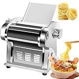 Máquina De Pasta Eléctrica, Grosor Ajustable(3Knives)