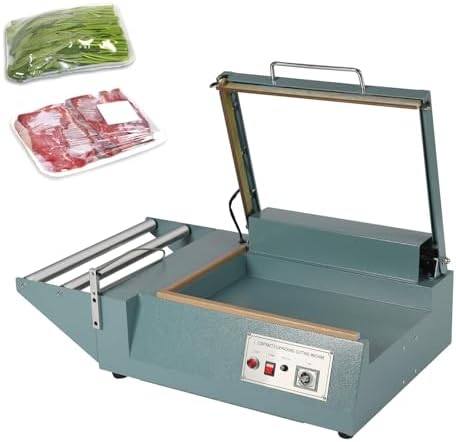 1000W Heavy-Duty Heat Shrink Packaging Machine, Pulse Heat Sealer for Home & Commercial Use, Efficient Shrink Wrap Tool for Durables Packaging