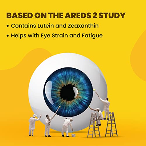 Areds 2 Select Eye Vitamins For Macular Support - Vitamins For Eyes With Zeaxanthin Plus Lutein Macular Supplement - Premium Macular Health Formula - Eye Supplements - 60 Capsules - (Pack Of 3) #TOP1