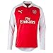 Puma Men's AFC Long Sleeve Home Replica Shirt with Sponsor Logo