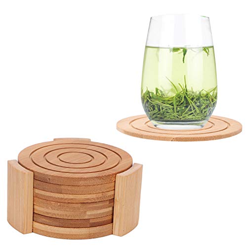Porta-copos, porta-copos de bambu, cofre durável e escritório higiênico para restaurante de hotel em