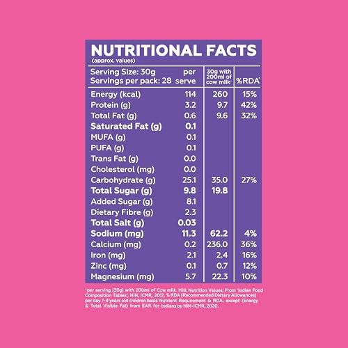 Image of Yogabar no maida choco for Breakfast, Zero Maida, Delicious Chocos for Kids & Adults, Protein Food, 0 Added Preservatives, Contains Jowar, Bajra, Ragi, Quinoa & Oats, 850g