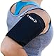 Handytasche Joggen, Laufen, Running - Sport-Armband als Handyhalterung für alle Handy (Schwarz, XL)