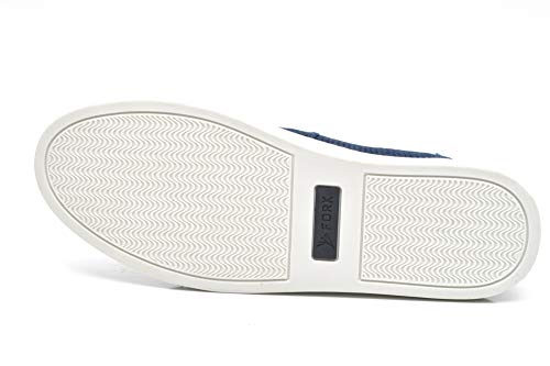 Sapato Casual Cano Alto Mobi, Fork, Masculino, Azul, 40