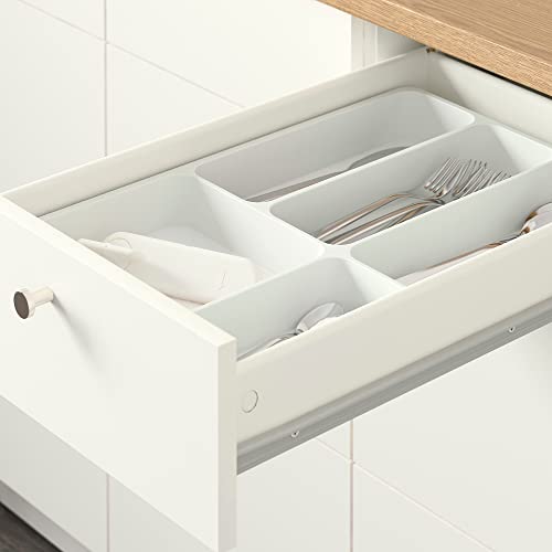 Meuble bas avec tiroirs KNOXHULT blanc 40 cm pour optimiser l'espace vide