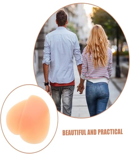 Image of 2 Pcs Hip Pads for Women, Butt Pads for Women, Hip Dip Shaper for Women, Comfortable Padded Inserts for Body Contouring Under Formal Dresses and Tight Clothing Beige