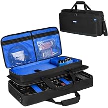 Carrying Bag Compatible with Boss ME-90/GT-1000/GX-100/ME-80 Guitar Multi effects Pedal,Guitar Pedal Board Case with Multiple Pockets for Guitar Cable & Accessories23.6 x 3.5 x 11.4 inBag Only