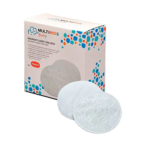 Absorvente Lavável Para Seios For Mom 6 Pcs - Bb1136