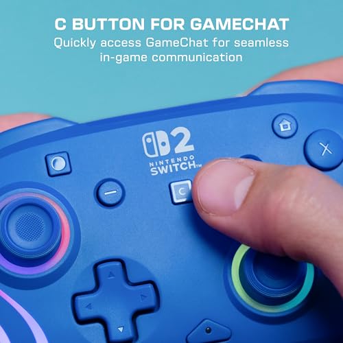 Turtle Beach Afterglow Wave Manette de gaming RGB sans fil Sous licence officielle pour Nintendo Switch 2 - vue 6