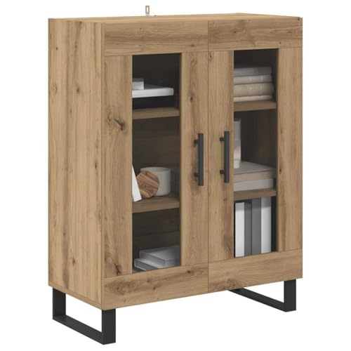 VidaXL Vitrina Roble Artesanal 69,5 x 34